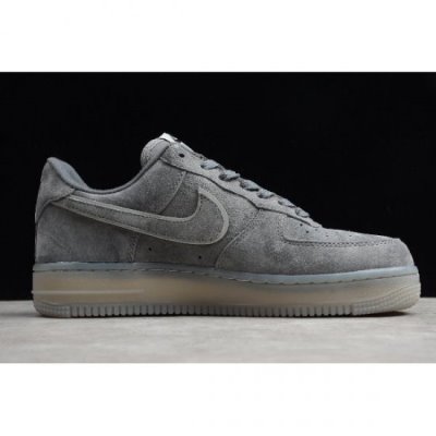 Nike Air Force 1 '07 Lv8 Suede Koyu Gri / Siyah Kaykay Ayakkabı Türkiye - NF85M7J5